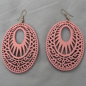 Wooden earrings